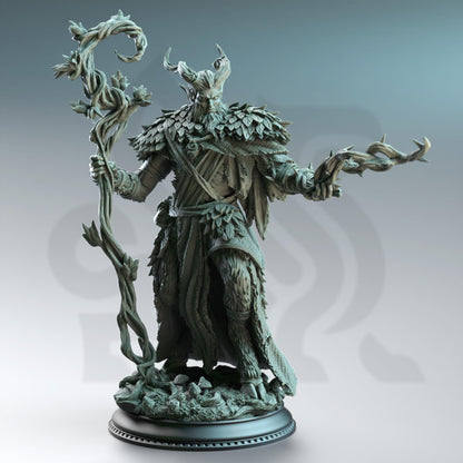 Old Barkhorn, Satyr Druid by DM Stash | Unpainted | Print on Demand | Use Code FREESHIP50