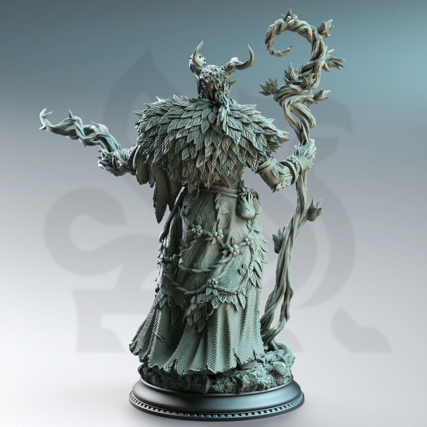 Old Barkhorn, Satyr Druid by DM Stash | Unpainted | Print on Demand | Use Code FREESHIP50
