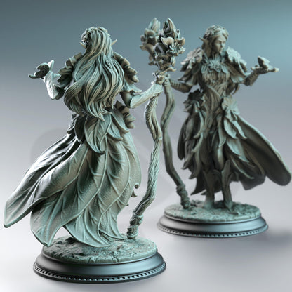 Synoria the Noble Hearted, Feywalker Caster by DM Stash | Unpainted | Print on Demand | Use Code FREESHIP50
