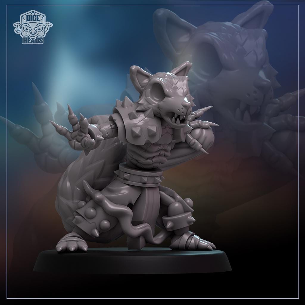 Coldflame Choir by Dice Heads | Unpainted | Print on Demand | Use Code FREESHIP50