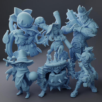 Goblin Minions by Twin Goddess Miniatures | Unpainted | Print on Demand | Use Code FREESHIP50