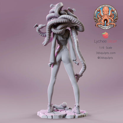 Medusa's First Date by 3dSqulpts | Unpainted | Print on Demand | Use Code FREESHIP50