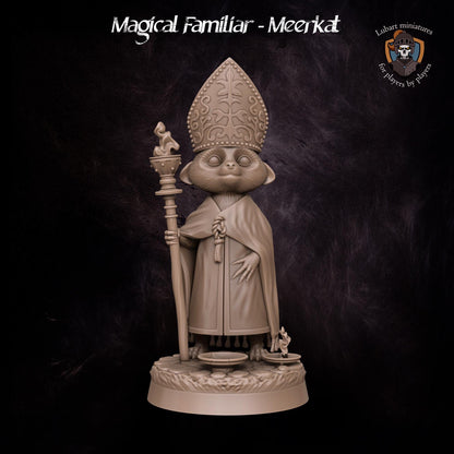 Magical Meerkat Familiar by Lubart Miniatures | Unpainted | Print on Demand | Use Code FREESHIP50