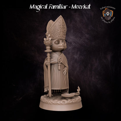 Magical Meerkat Familiar by Lubart Miniatures | Unpainted | Print on Demand | Use Code FREESHIP50