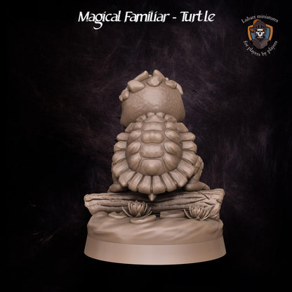 Magical Turtle Familiar by Lubart Miniatures | Unpainted | Print on Demand | Use Code FREESHIP50
