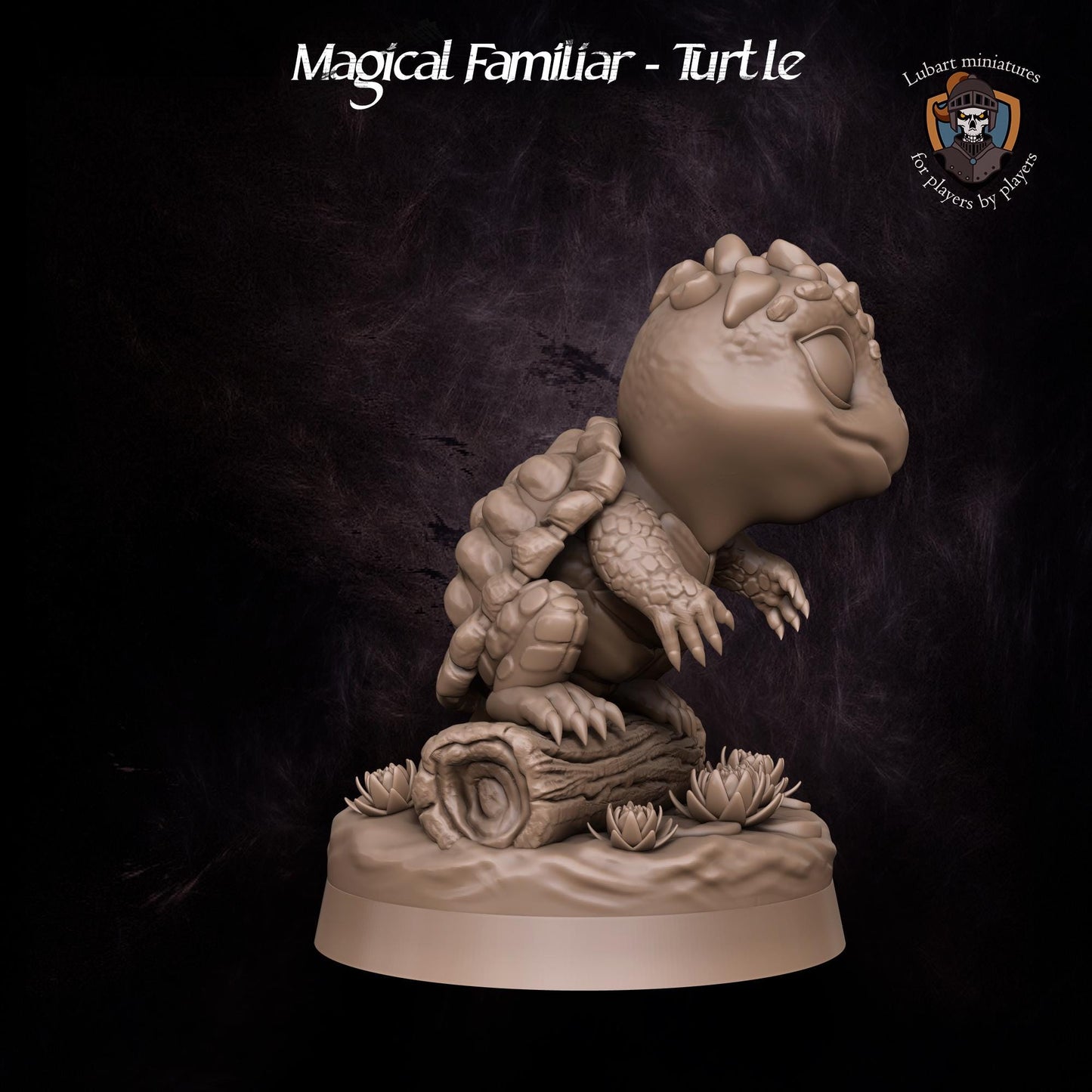 Magical Turtle Familiar by Lubart Miniatures | Unpainted | Print on Demand | Use Code FREESHIP50
