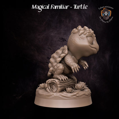 Magical Turtle Familiar by Lubart Miniatures | Unpainted | Print on Demand | Use Code FREESHIP50