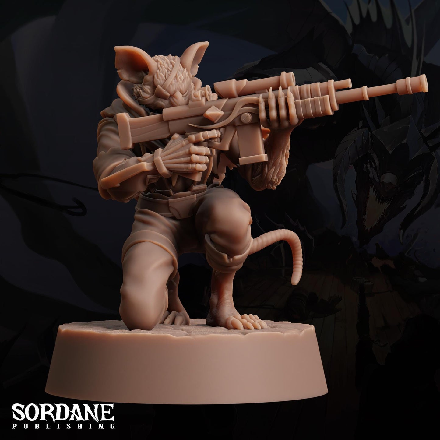 Wererat Assassin by Sordane Publishing | Unpainted | Print on Demand | Use Code FREESHIP50