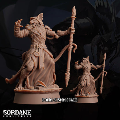 Wererat Overseer by Sordane Publishing | Unpainted | Print on Demand | Use Code FREESHIP50