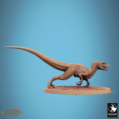 Jurassic Velociraptor, Wild by Rescale Miniatures | Unpainted | Print on Demand | Use Code FREESHIP50