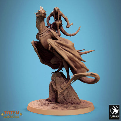 Zicoatl, Mounted by Rescale Miniatures | Unpainted | Print on Demand | Use Code FREESHIP50