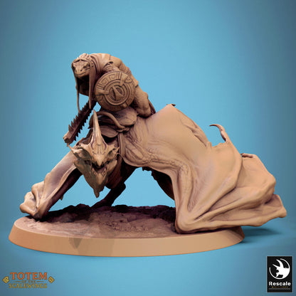 Zicoatl, Mounted by Rescale Miniatures | Unpainted | Print on Demand | Use Code FREESHIP50
