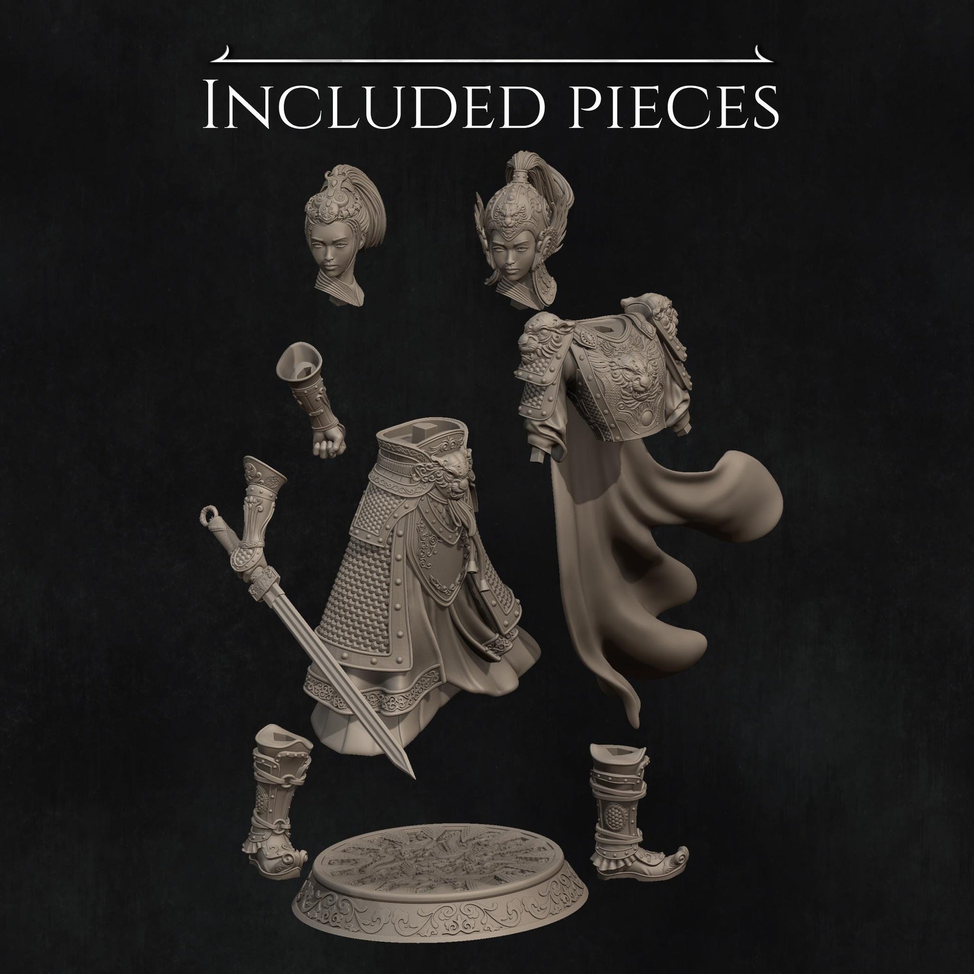 Kwan Yen by Nerikson | Unpainted | Print on Demand | Use Code FREESHIP50