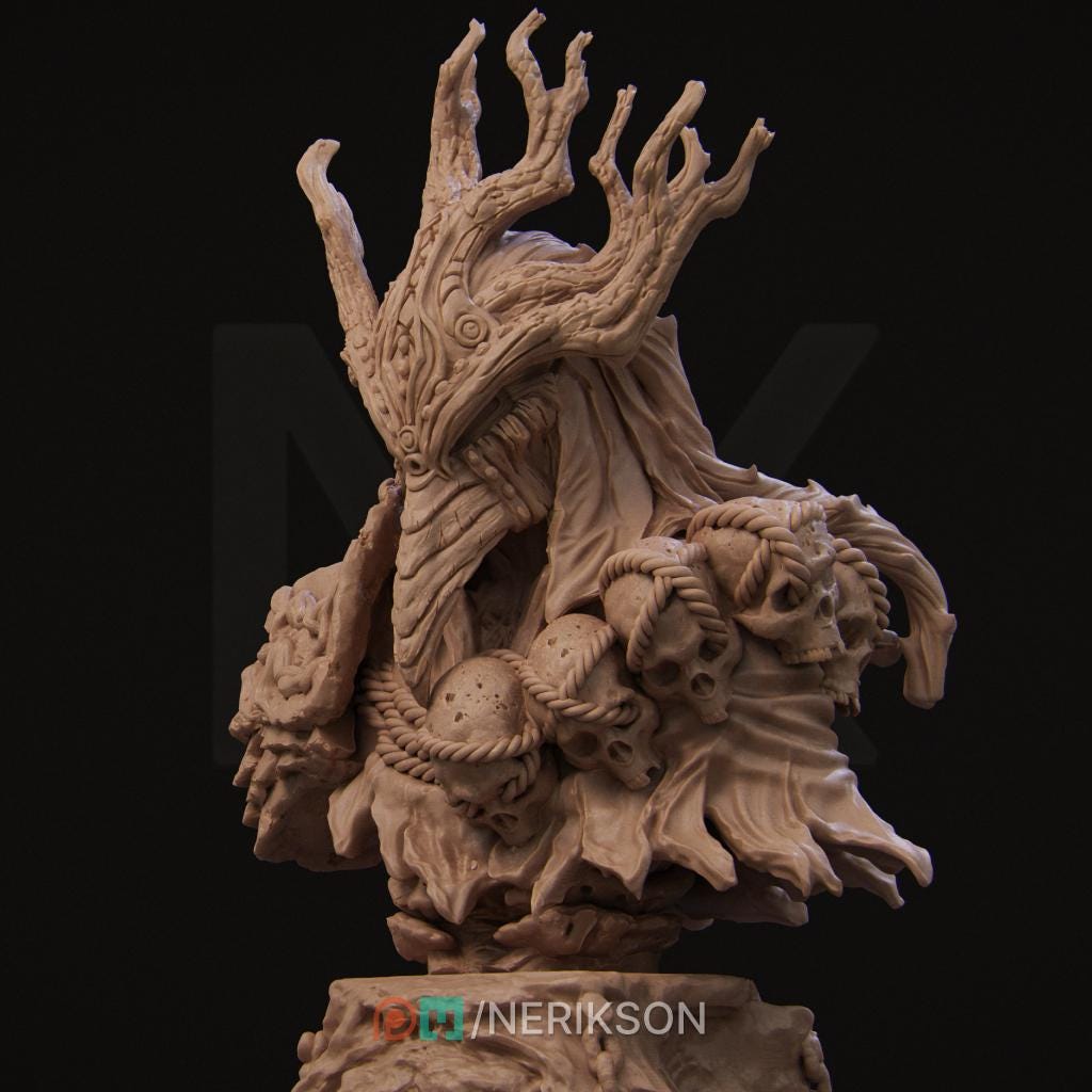 Famine Bust by Nerikson | Unpainted | Print on Demand | Use Code FREESHIP50