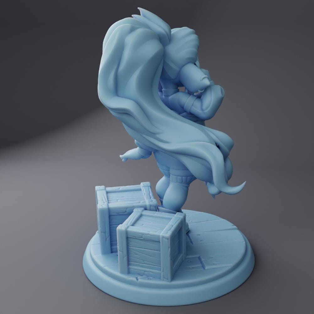 Brie, Goblin Merchant by Twin Goddess Miniatures | Unpainted | Print on Demand | Use Code FREESHIP50