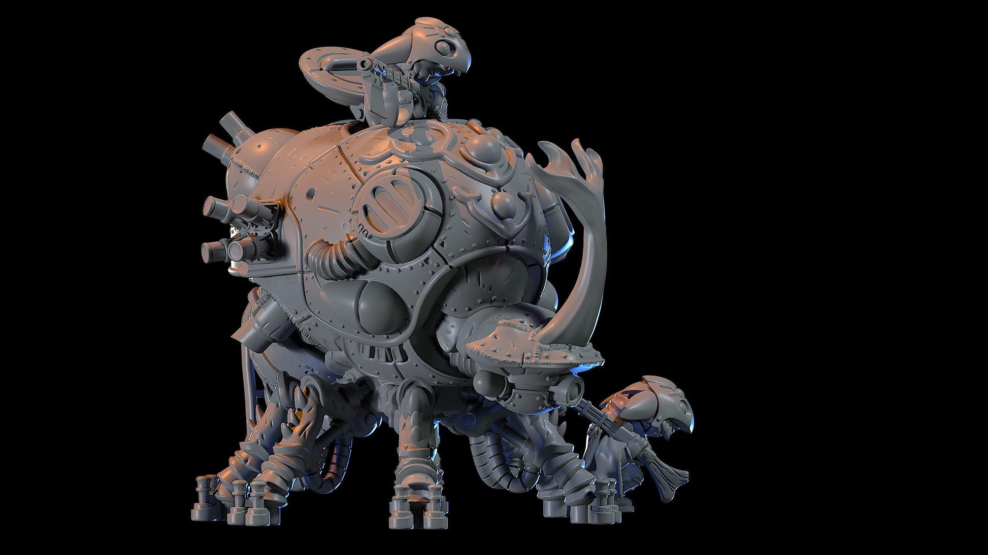 Midar Fasa Assault Rustbunker by Marchen Atelier | Unpainted | Print on Demand | Use Code FREESHIP50