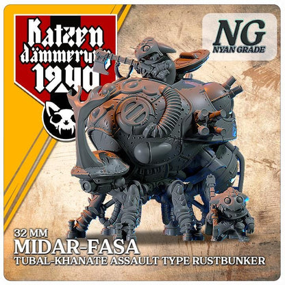 Midar Fasa Assault Rustbunker by Marchen Atelier | Unpainted | Print on Demand | Use Code FREESHIP50