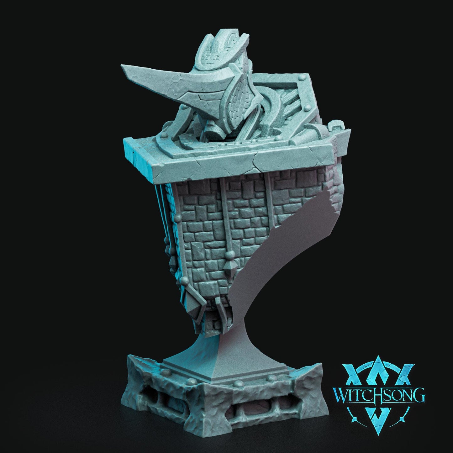Gallant Castleguard by Witchsong Miniatures | Unpainted | Print on Demand | Use Code FREESHIP50