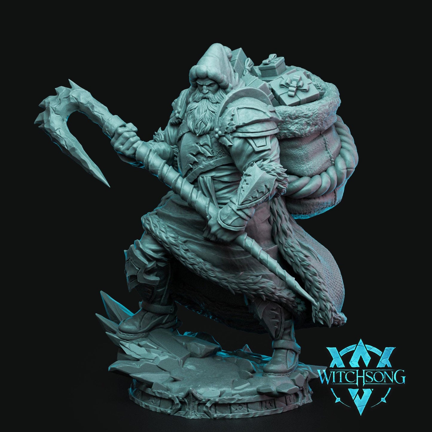 Claus, List Checker by Witchsong Miniatures | Unpainted | Print on Demand | Use Code FREESHIP50