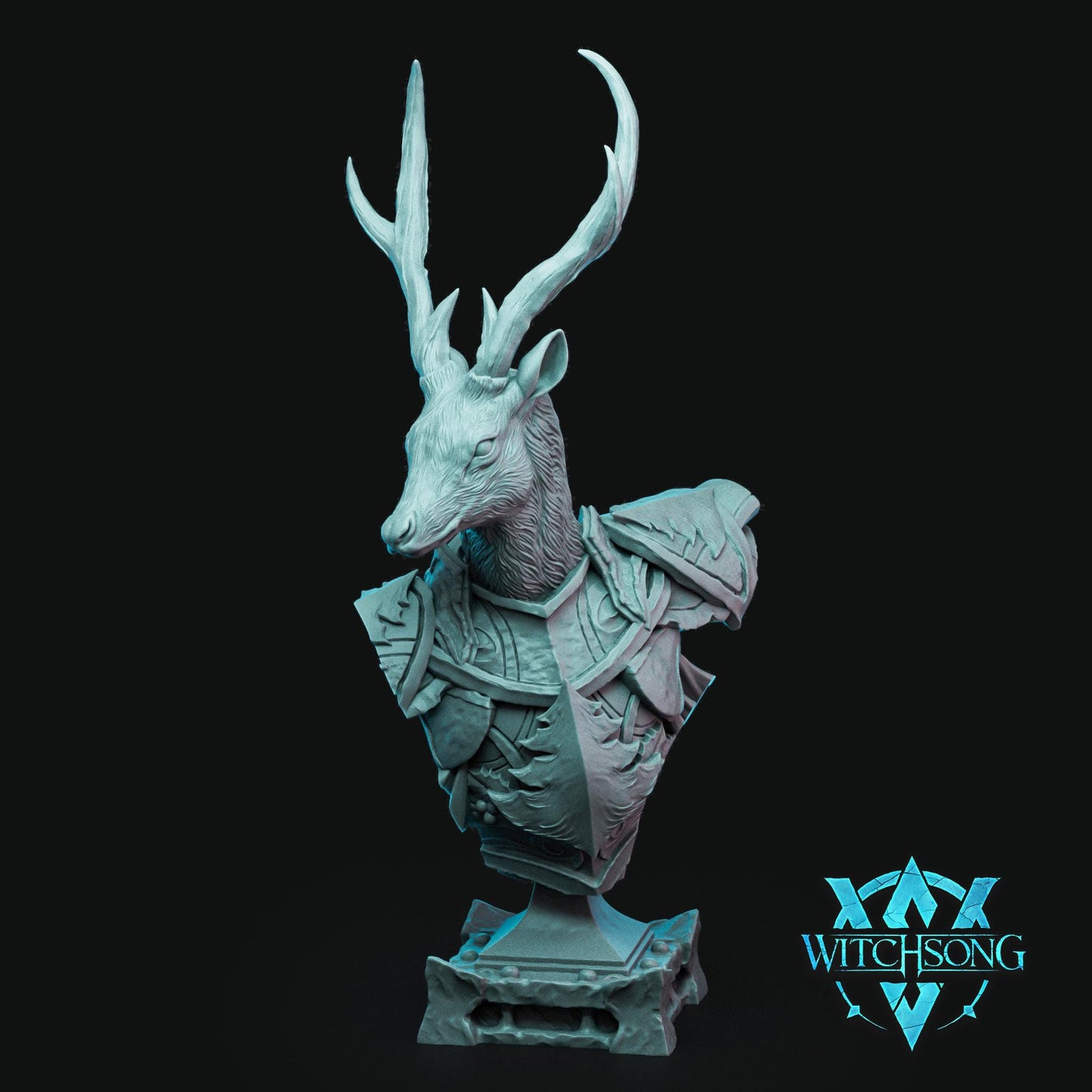 Dancer, Santa's Courser by Witchsong Miniatures | Unpainted | Print on Demand | Use Code FREESHIP50