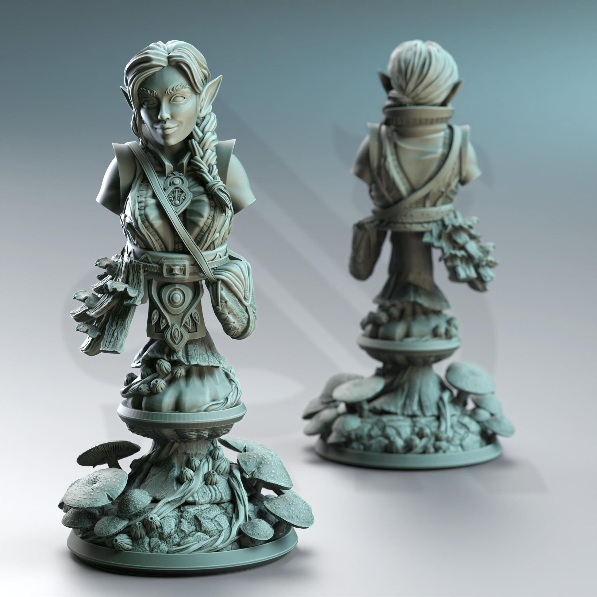 Cordelia the Homestead Hermet, Halfling Druid by DM Stash | Unpainted | Print on Demand | Use Code FREESHIP50