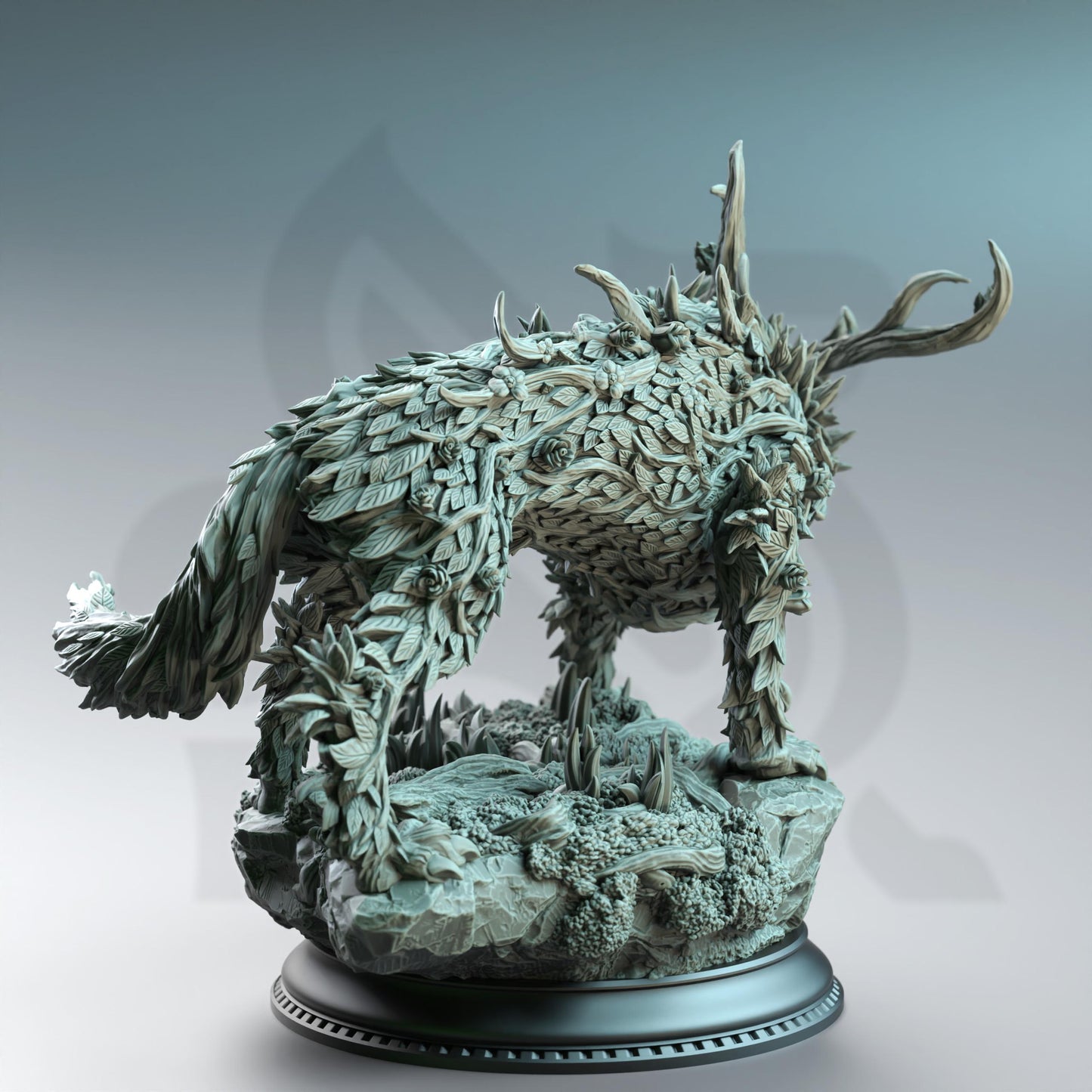 Faenror the Fey-Touched Direwolf by DM Stash | Unpainted | Print on Demand | Use Code FREESHIP50