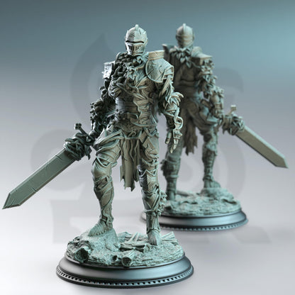 Forgotten Knights, Vine Possessed Armor by DM Stash | Unpainted | Print on Demand | Use Code FREESHIP50
