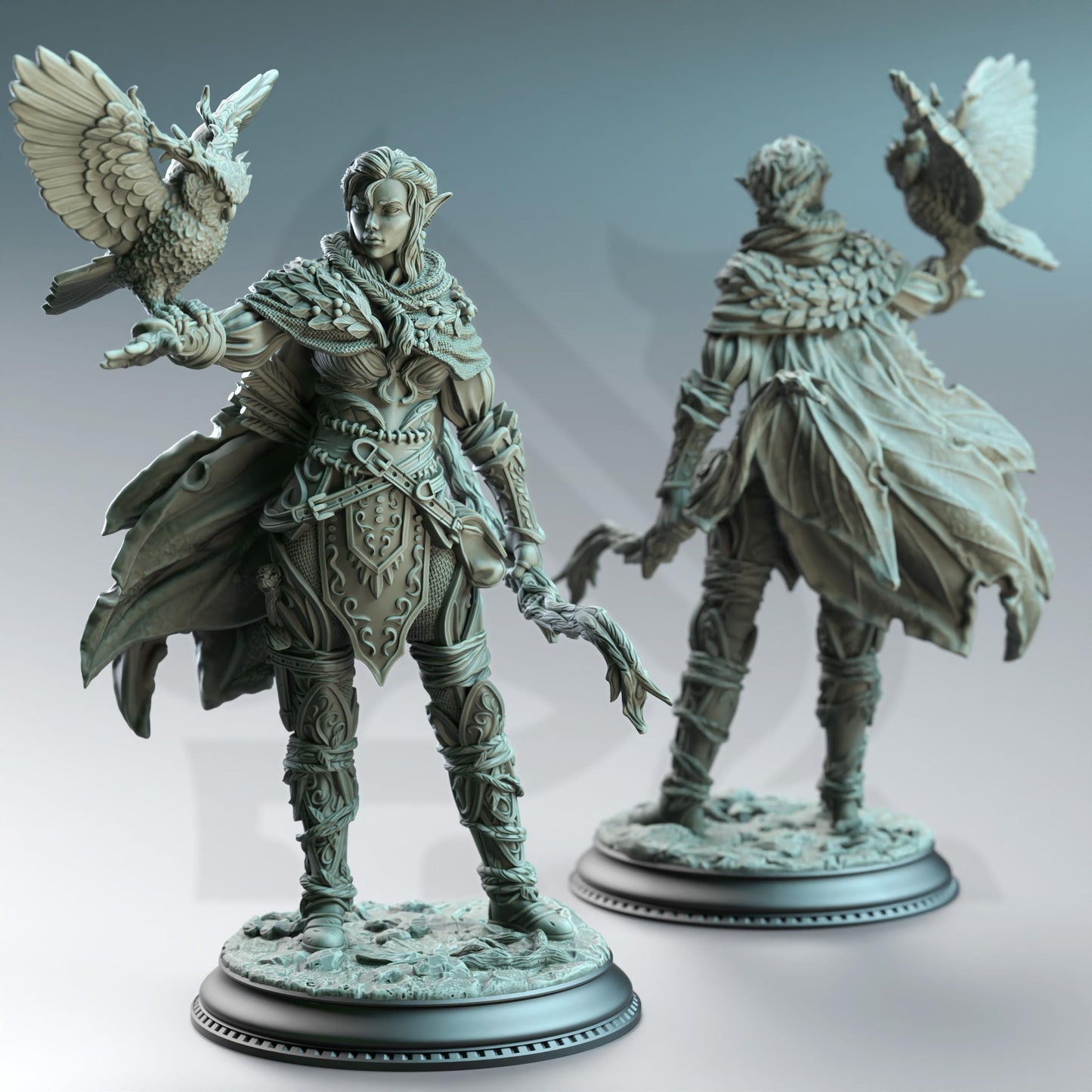 Jesmira the Jaded, Feywalker Ranger by DM Stash | Unpainted | Print on Demand | Use Code FREESHIP50