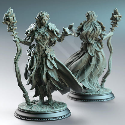 Synoria the Noble Hearted, Feywalker Caster by DM Stash | Unpainted | Print on Demand | Use Code FREESHIP50