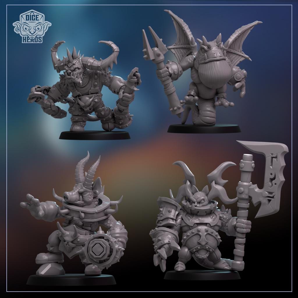 Gloomshard Circle by Dice Heads | Unpainted | Print on Demand | Use Code FREESHIP50