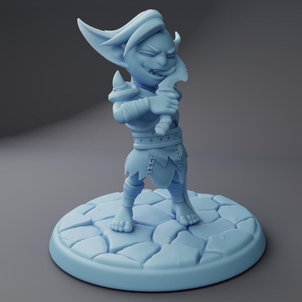 Goblin Minions by Twin Goddess Miniatures | Unpainted | Print on Demand | Use Code FREESHIP50