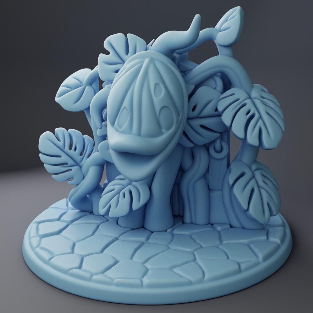 Monstera by Twin Goddess Miniatures | Unpainted | Print on Demand | Use Code FREESHIP50