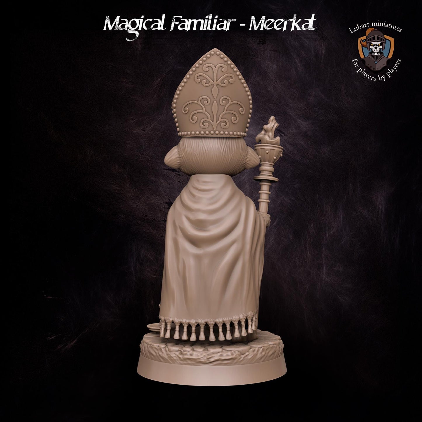 Magical Meerkat Familiar by Lubart Miniatures | Unpainted | Print on Demand | Use Code FREESHIP50