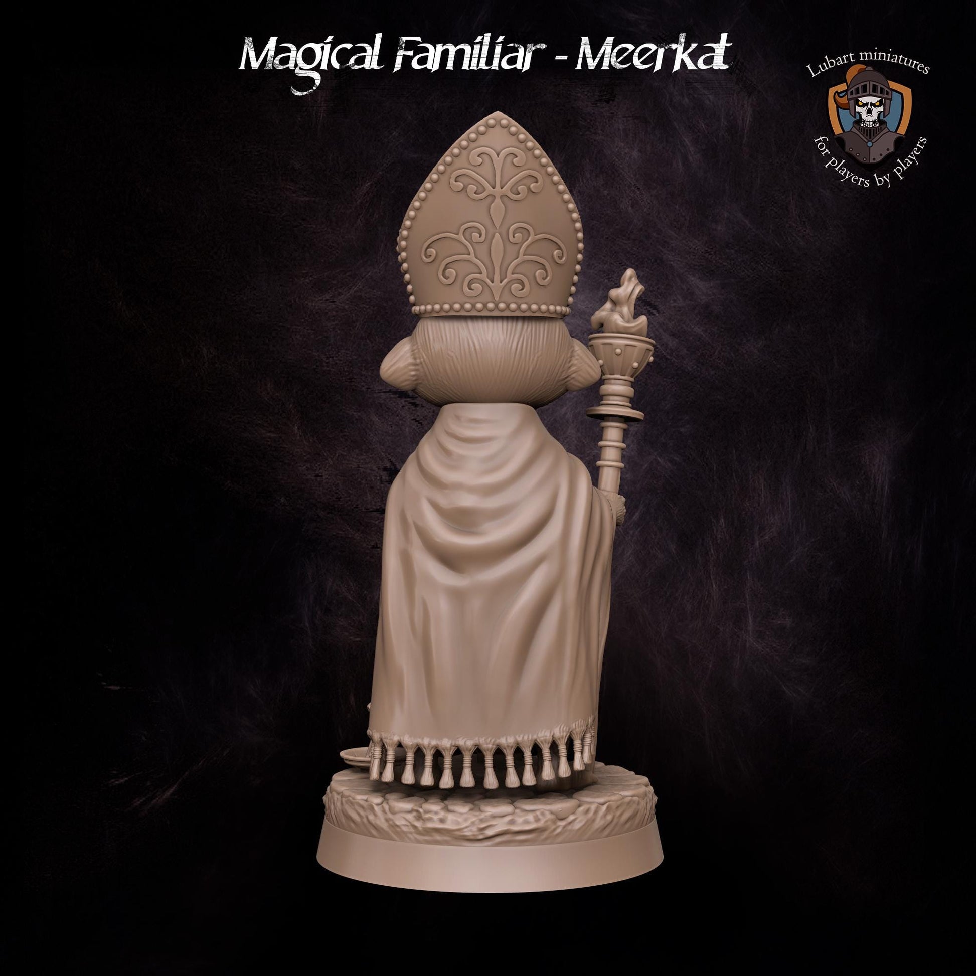 Magical Meerkat Familiar by Lubart Miniatures | Unpainted | Print on Demand | Use Code FREESHIP50