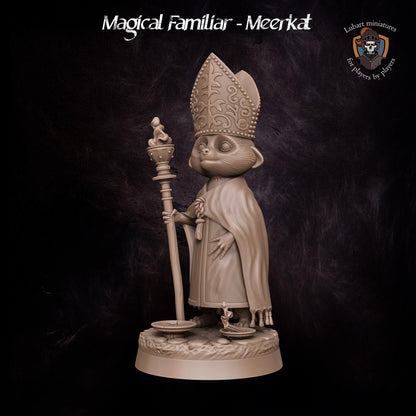 Magical Meerkat Familiar by Lubart Miniatures | Unpainted | Print on Demand | Use Code FREESHIP50