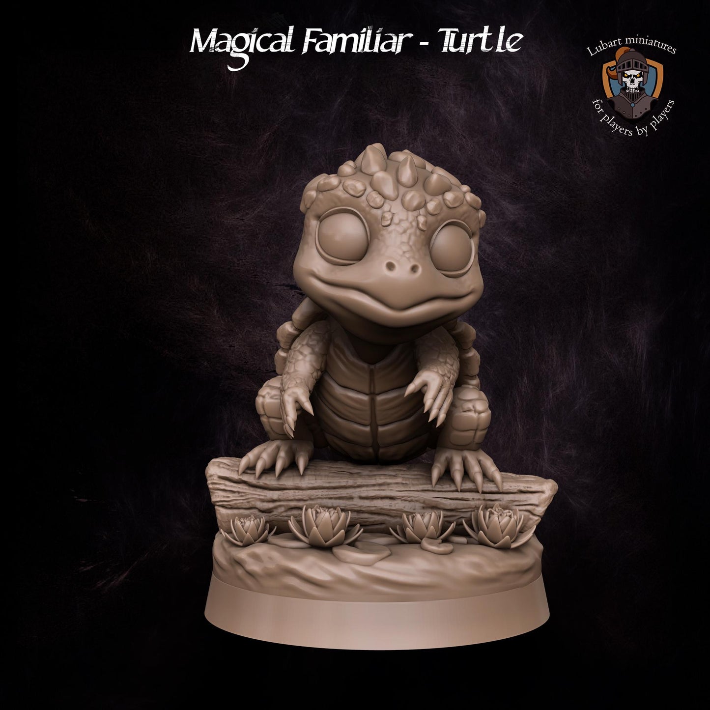 Magical Turtle Familiar by Lubart Miniatures | Unpainted | Print on Demand | Use Code FREESHIP50