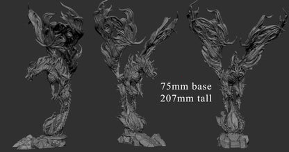 Firelich by Mini Monster Mayhem | Unpainted | Print on Demand | Use Code FREESHIP50