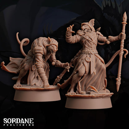 Wererat Overseer by Sordane Publishing | Unpainted | Print on Demand | Use Code FREESHIP50