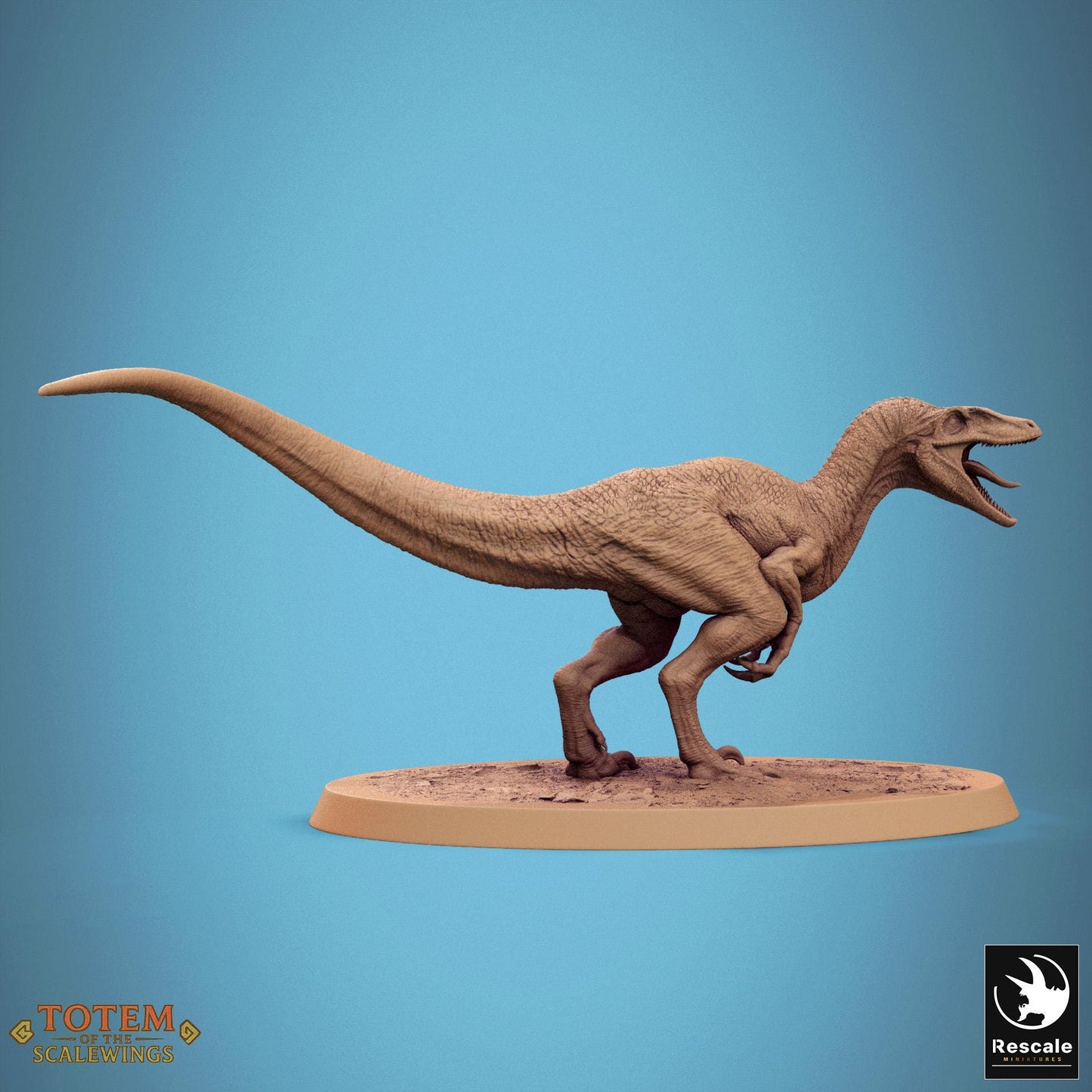 Jurassic Velociraptor, Wild by Rescale Miniatures | Unpainted | Print on Demand | Use Code FREESHIP50