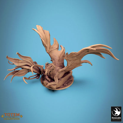 Adult Brass Dragon, 2024 Redesign by Rescale Miniatures | Unpainted | Print on Demand | Use Code FREESHIP50