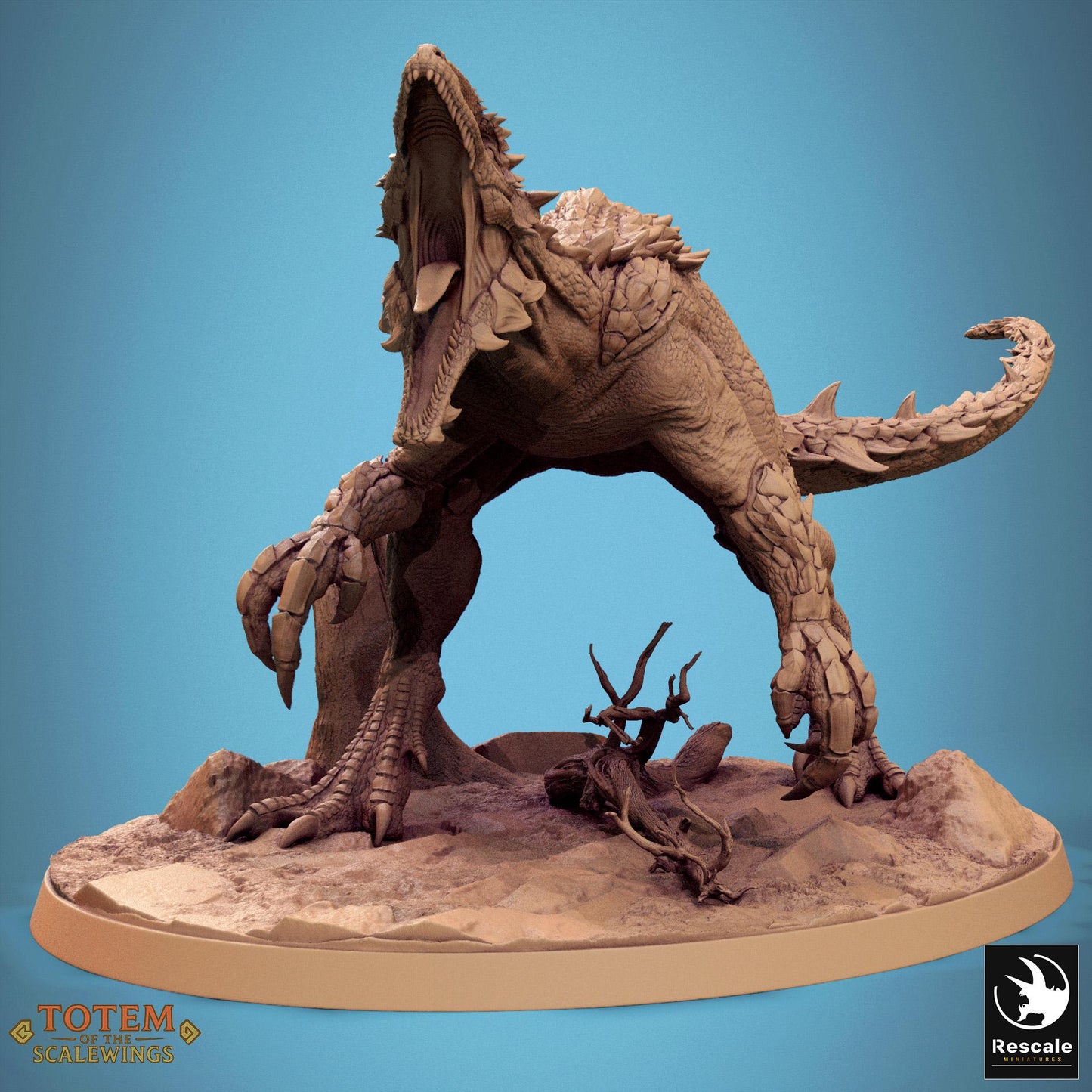 Razoraptor by Rescale Miniatures | Unpainted | Print on Demand | Use Code FREESHIP50