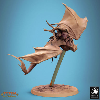 Zicoatl, Mounted by Rescale Miniatures | Unpainted | Print on Demand | Use Code FREESHIP50