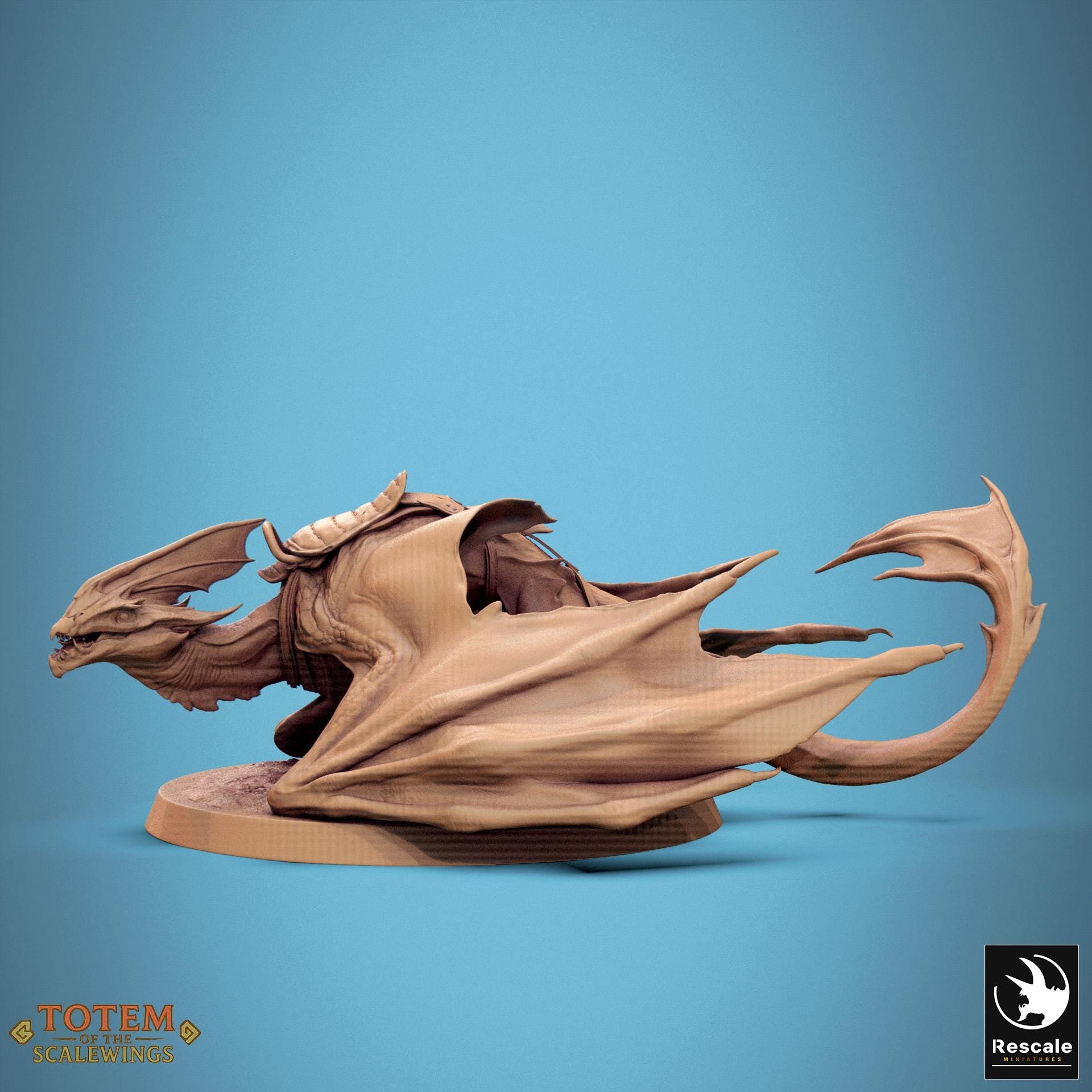 Zicoatl, Saddled by Rescale Miniatures | Unpainted | Print on Demand | Use Code FREESHIP50