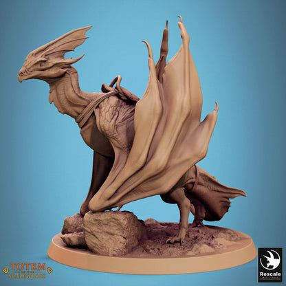 Zicoatl, Saddled by Rescale Miniatures | Unpainted | Print on Demand | Use Code FREESHIP50