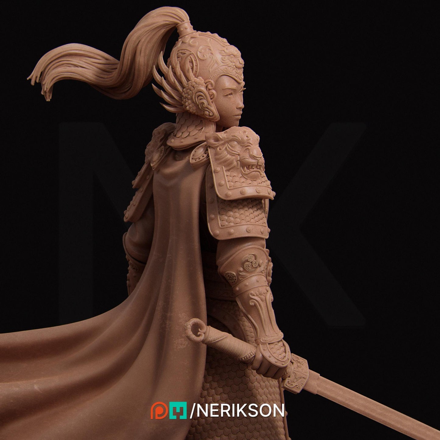 Kwan Yen by Nerikson | Unpainted | Print on Demand | Use Code FREESHIP50