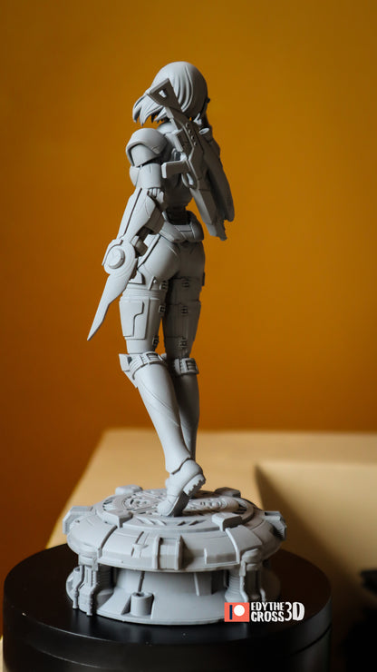 Female Commander Shepard by NomNom Figures