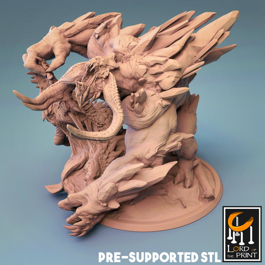 Frost Behemoth by Rescale Miniatures | Please Read Description | Print on Demand