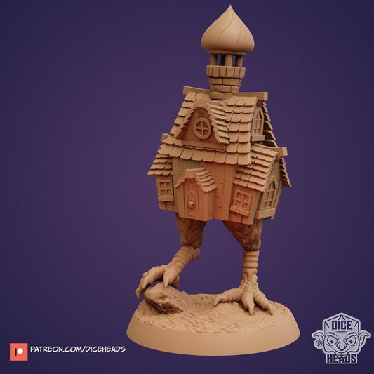 Baba Yaga Hut by Dice Heads | Please Read Description | Print on Demand