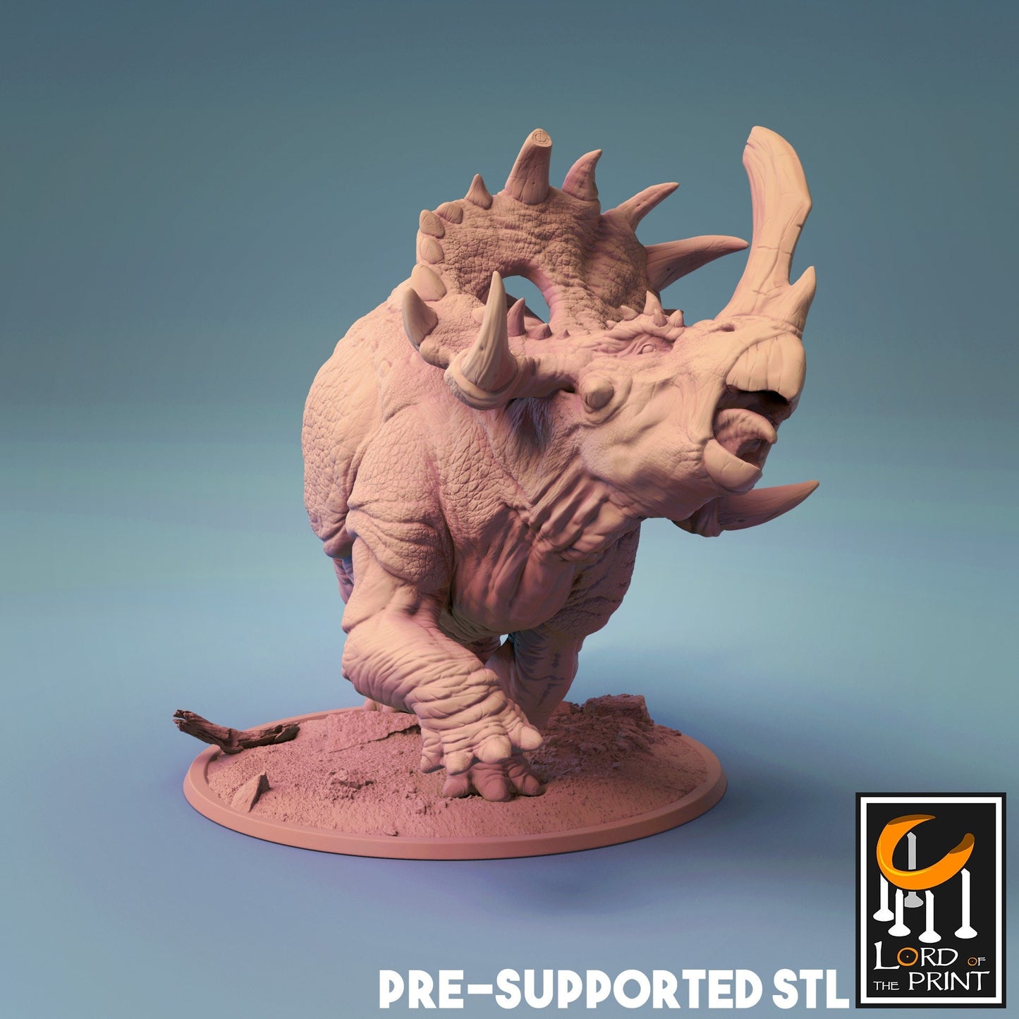 Sinoceratops by Rescale Miniatures | Please Read Description | Print on Demand