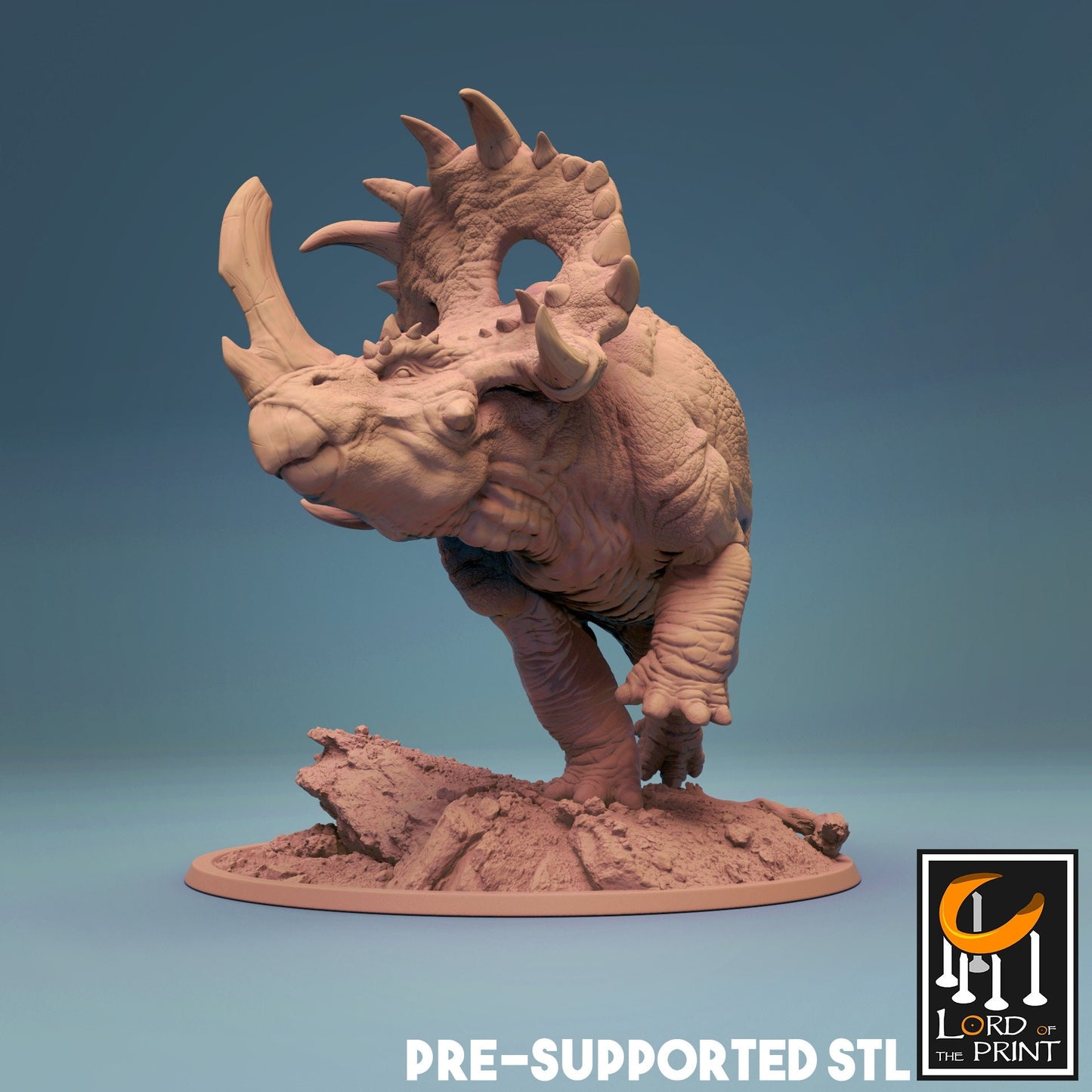 Sinoceratops by Lord of the Print